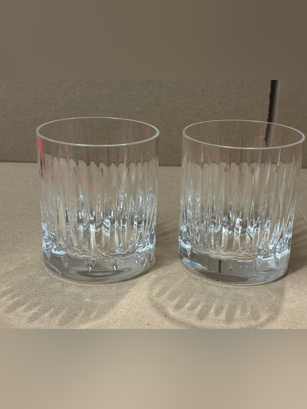 Reed & Barton DOF Crystal Soho Tumblers